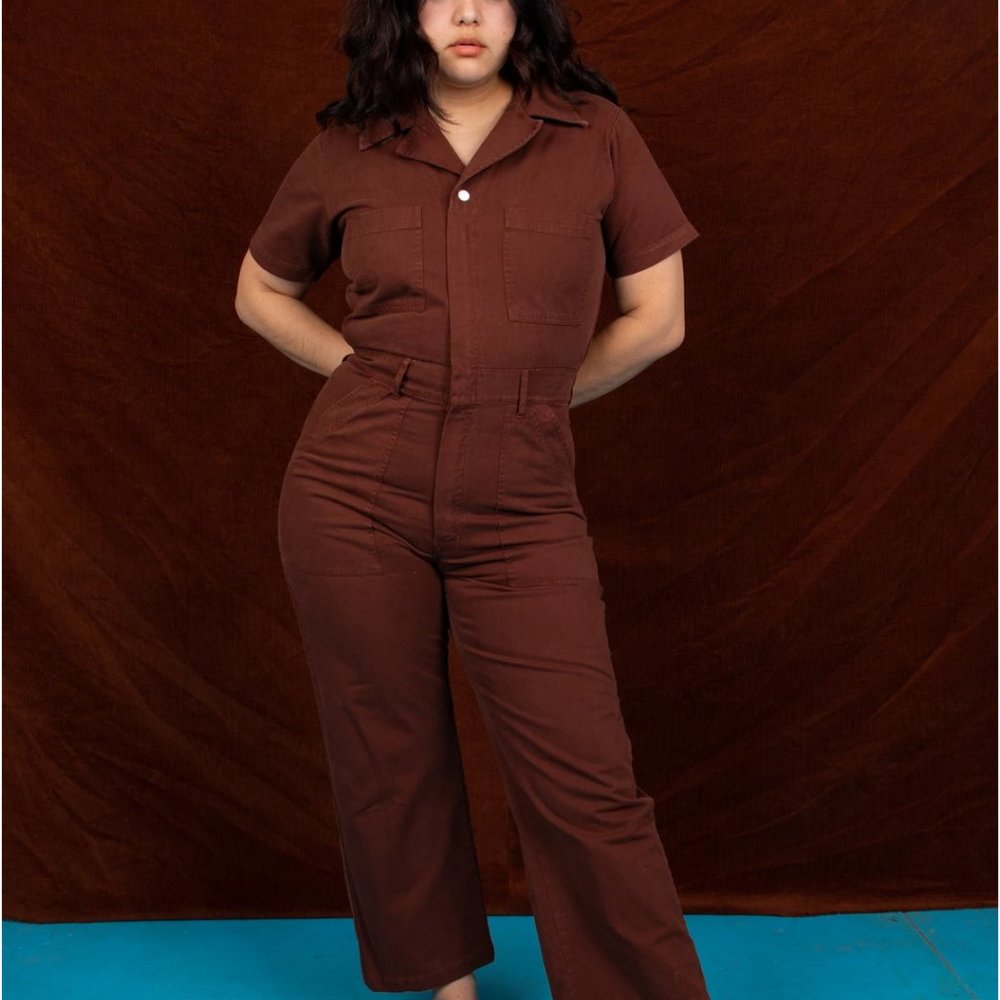 ISO XS or XXS BIG BUD PRESS Short Sleeve Jumpsuit - Picture 5 of 5